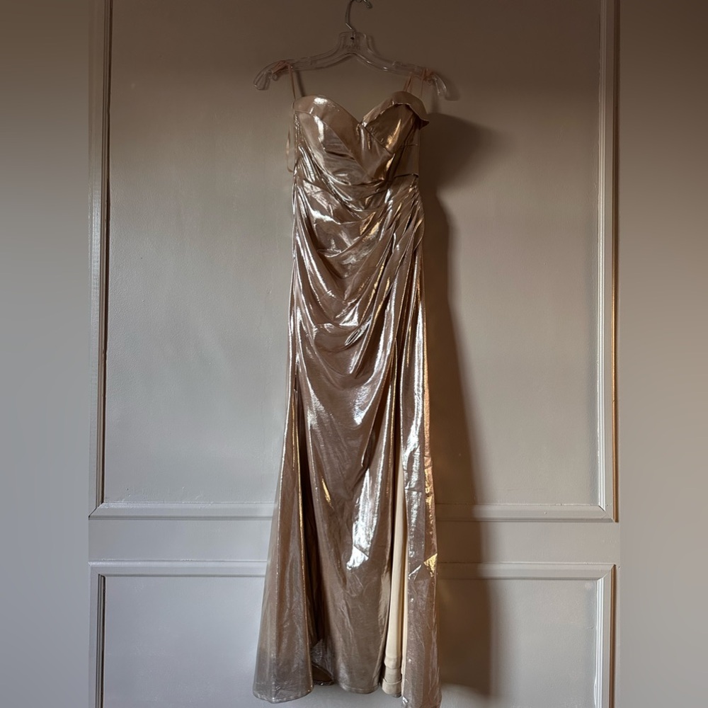 Gold Prom Dress